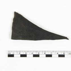 Chute de cuir avec estampille