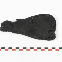 Semelle externe d'une chaussure gauche
